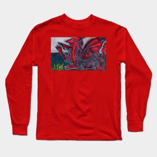 Y Ddraig Goch Long Sleeve T-Shirt